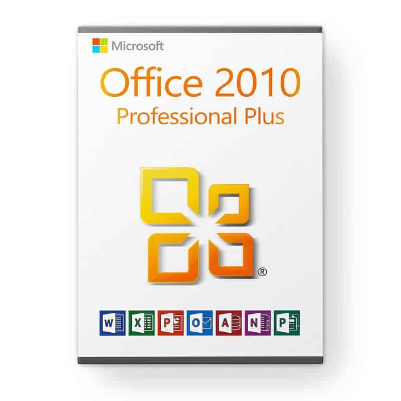 Microsoft Office 2010 Professional Plus License for 3 devices
