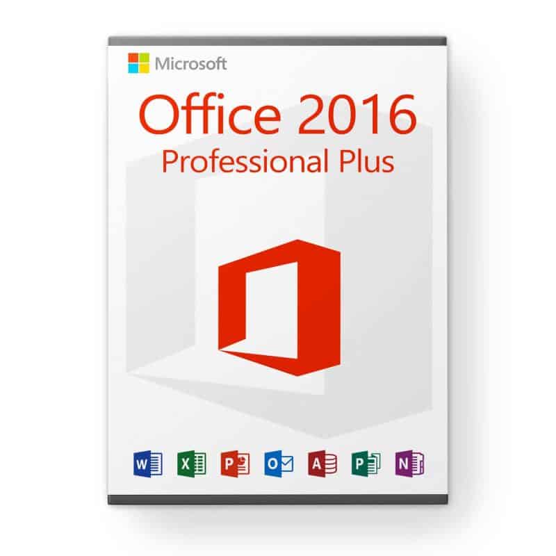 Microsoft Office 2016 Professional Plus license for 3 devices
