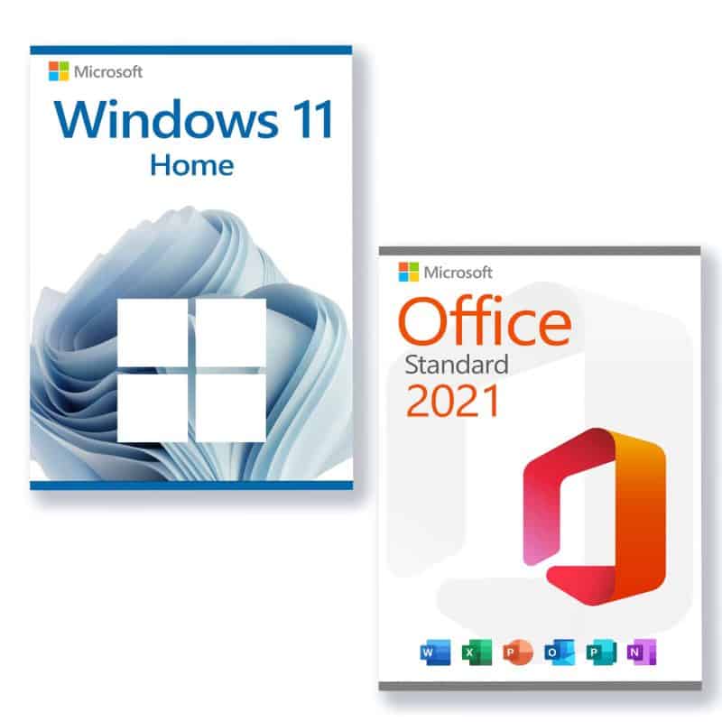 Microsoft Windows 11 Home + Microsoft Office 2021 Standard