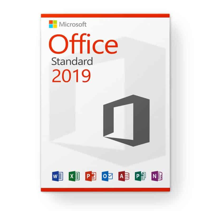 Microsoft Office 2019 Standard License for 3 devices