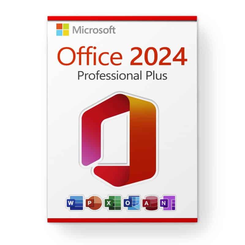 Microsoft Office 2024 Professional Plus license for 3 devices